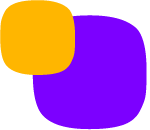 cuadrados amarillo y púrpura